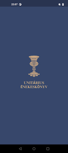 Android application Unitárius Énekeskönyv screenshort