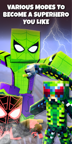 Spider Man Mods for Minecraft Mod APK [Unlocked] Gallery 3