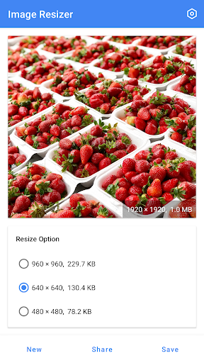 Pic Tweak - Image Resizer Screen 2