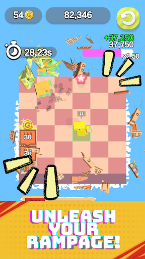 Android application Kaiju City Smash:battle island screenshort