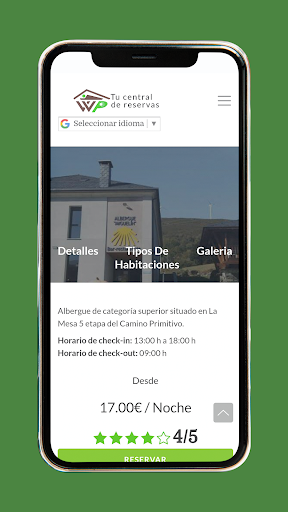 Android application Welcome To Primitivo screenshort