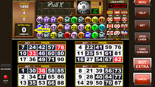 Video Bingo Reall X Flex Screen 2