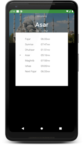 Islamic Note Screen 2