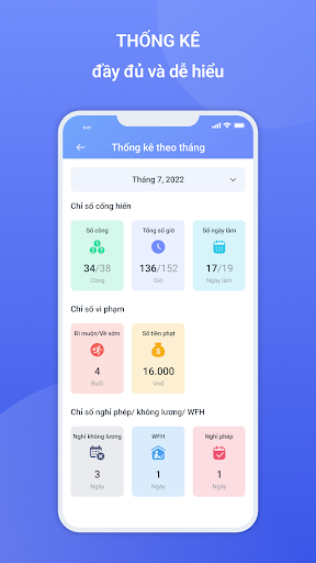 Android application HRM VNP screenshort