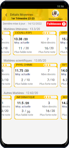 LivretScolaire Screen 3