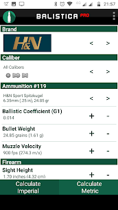 Balistica Pro – Firearms & Airguns For Android 3