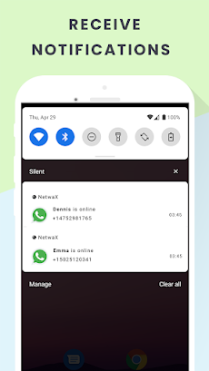 NetwaX - Tracker for Whatsapp,online & Last seeのおすすめ画像2