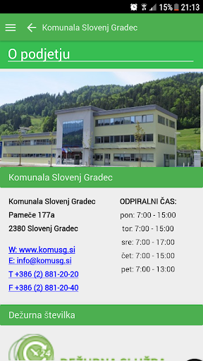 Komunala Slovenj Gradec Screen 2