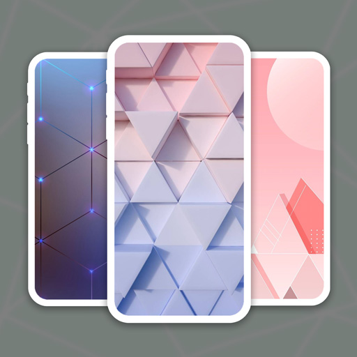 Pastel Geometric Wallpaper logo
