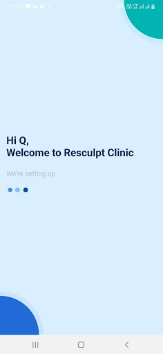 Resculpt Clinic Screen 2