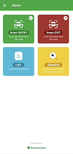 Android application KISAN Security App screenshort
