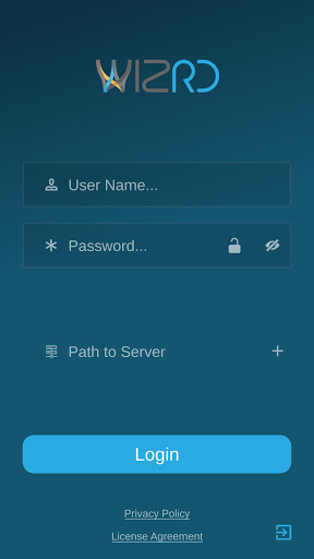 Android application WIZRD screenshort