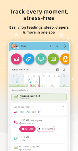 Baby Daybook - Newborn Tracker Screenshot 2 - AppWisp.com