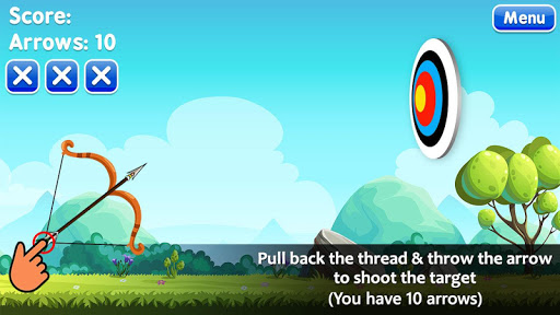 Android application Archery Game screenshort