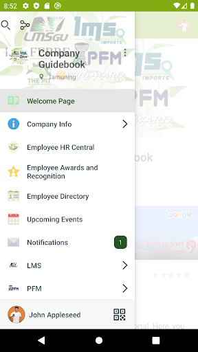 Android application LMS PFM PIT PROFERRE GWM GUIDE screenshort