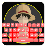 Keyboard Monkey D Luffy Emoji icon