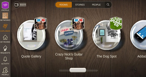 Android application Roomful screenshort