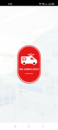 Android application Mo Ambulance screenshort