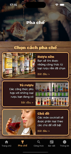 Home Bar Screen 2