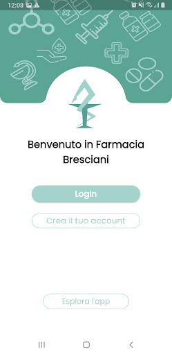 Android application Farmacia Bresciani screenshort