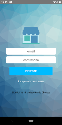 Android application Empleados BluePoints screenshort