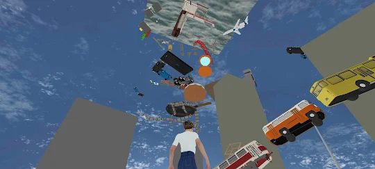Space Up! 3D Parkour Only Jump