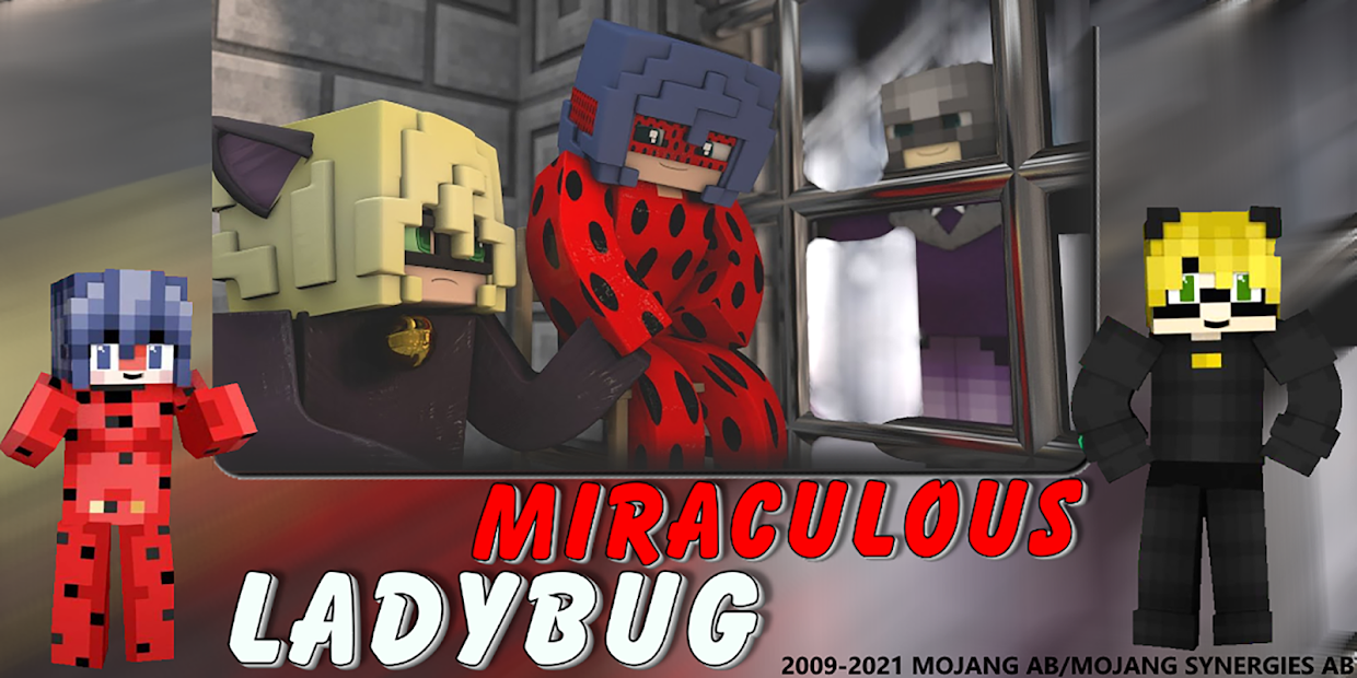 Captura 5 Noir LadyBug Mod: Miraculeuse android