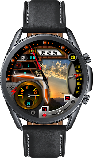 Android application r0007 watch face screenshort