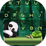 Lovely Panda  Keyboard Theme icon