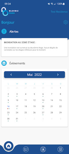 Bloobiz Home Screen 3