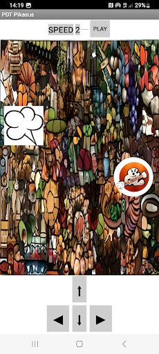 Android application PDT Pikasus screenshort