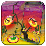 Oil Painting Nature Theme Launcher
