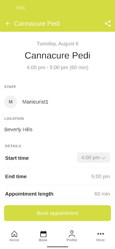 Bellacures Screen 3