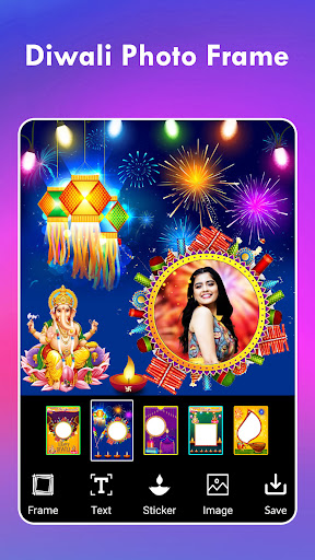 Diwali Photo Frame Screen 2