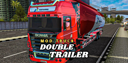 Mod Truck Double Trailer.