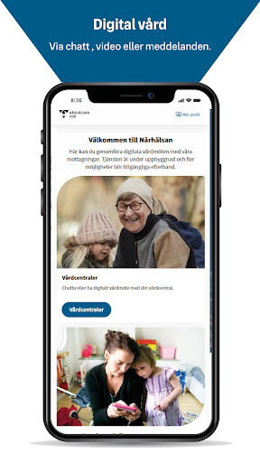 Närhälsan Online Screen 2