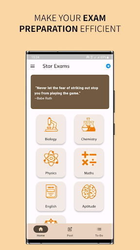 Android application Star Exams screenshort