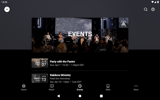 Screenshot of Calvary Church Delran