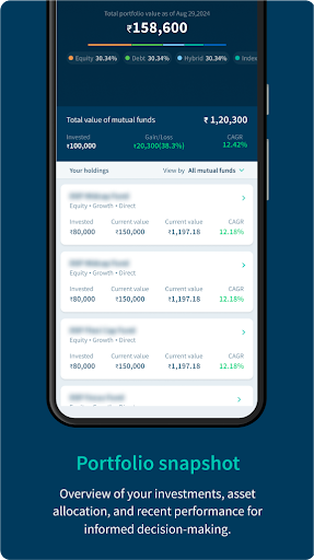 DSP Mutual Fund Screen 3