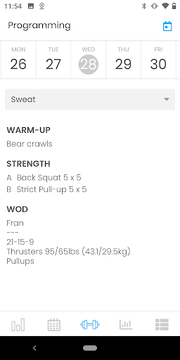 Sleven Fitness Screen 2