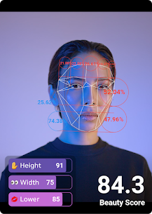 Beauty Score, Face Analysis – Golden Ratio Face 1