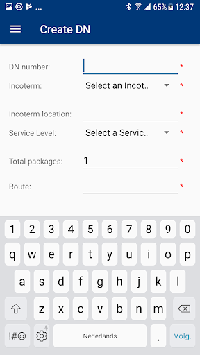 MiDock DHL Screen 2