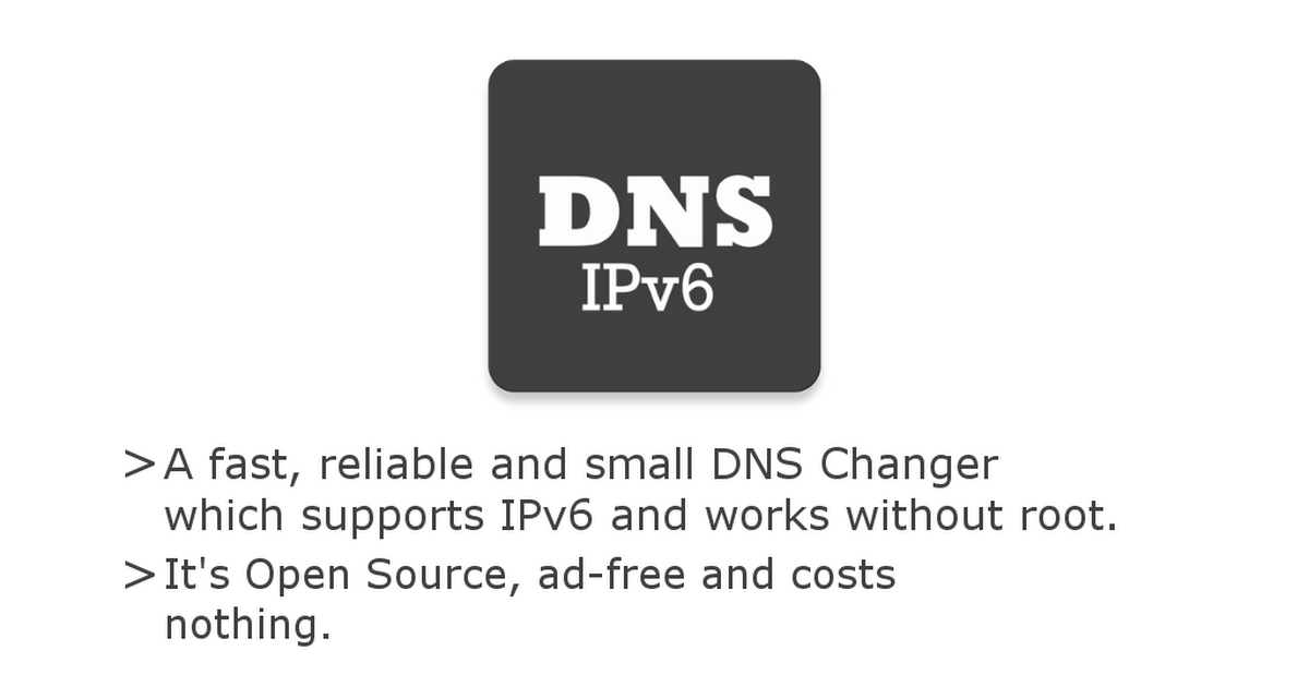 Dnschanger For Ipv4/Ipv6 Apk 1.16.5.11(Latest Version) - Free Download