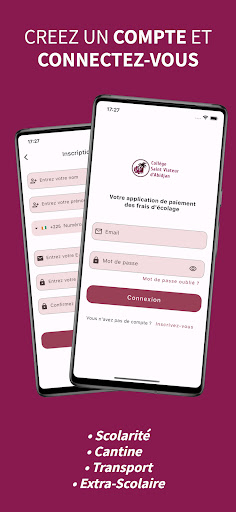 Android application CSV PAY screenshort