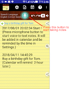 Voice Notes - Speech to Text Unknown