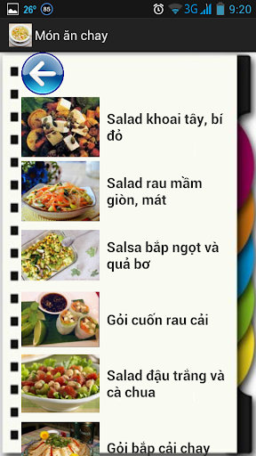 Món ăn chay Screen 3