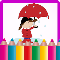 Rain Coloring Games