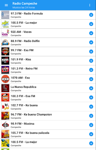 Radio Campeche Screen 2