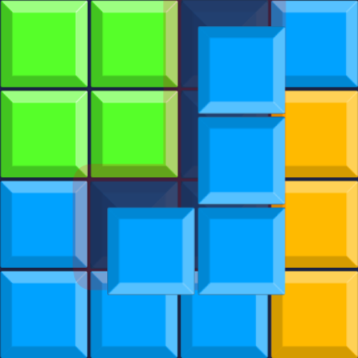 Block puzzle block line game logo
