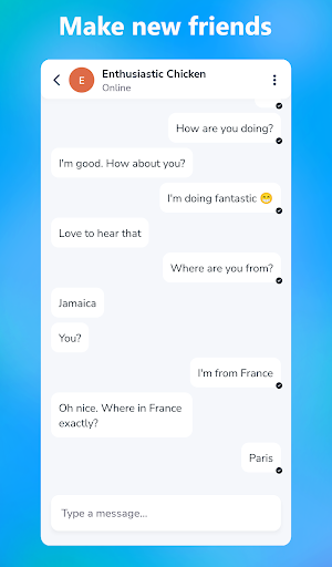 Android application bFriend screenshort